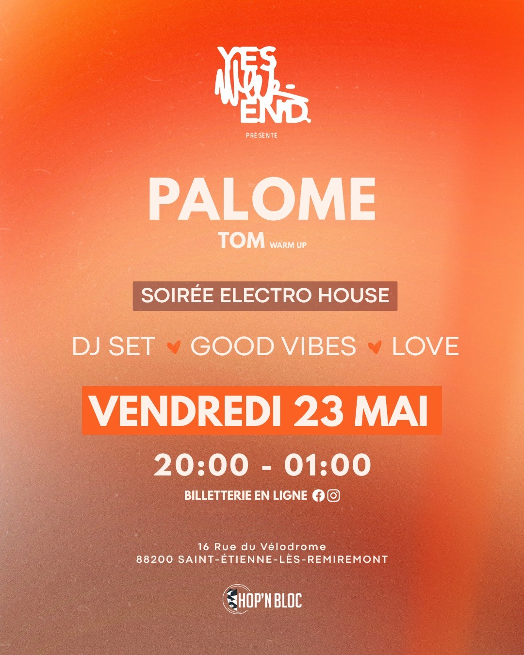 Vendredi 23 mai : soirée electro house